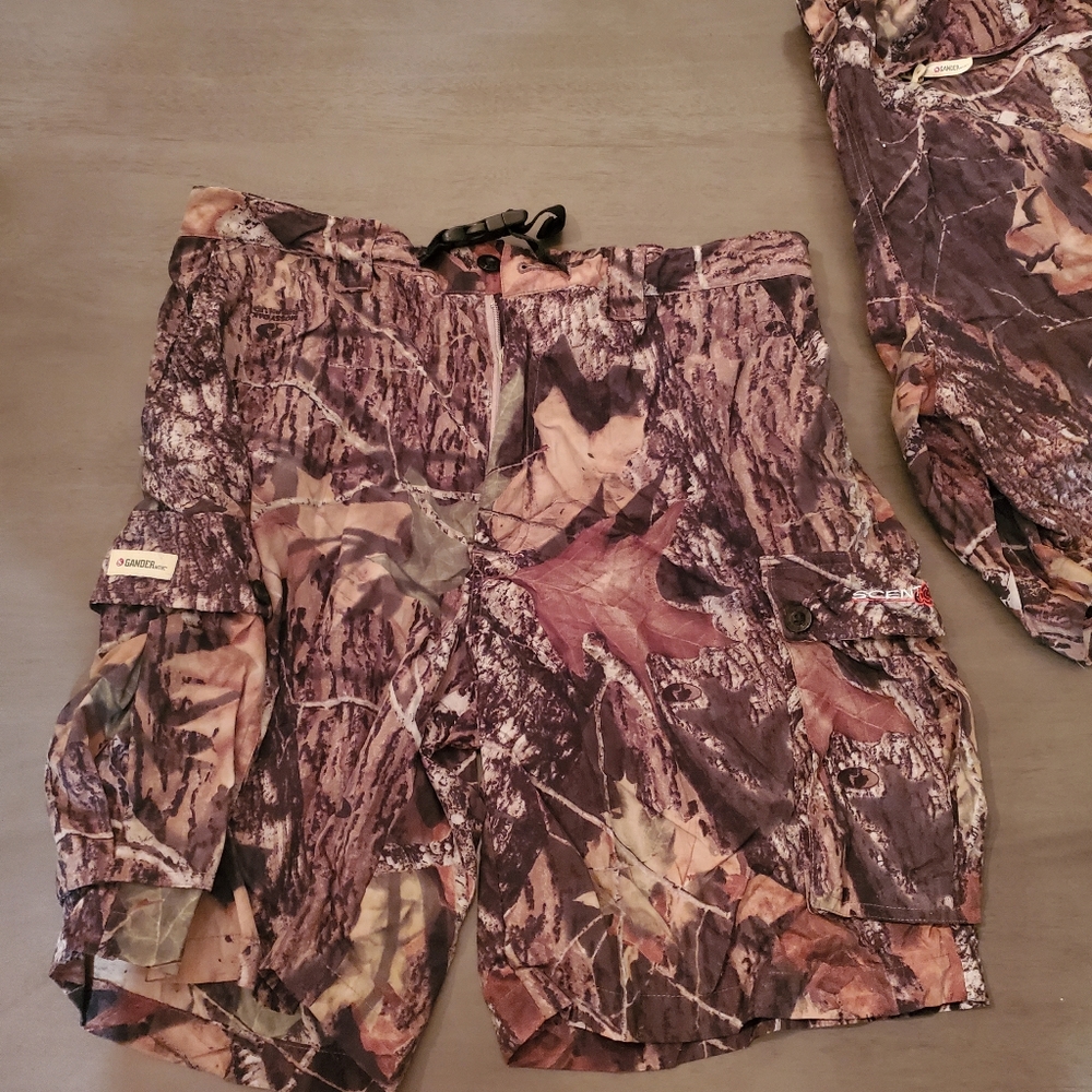 Camouflage shorts